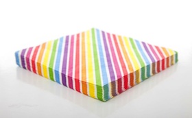 Rainbow napkins